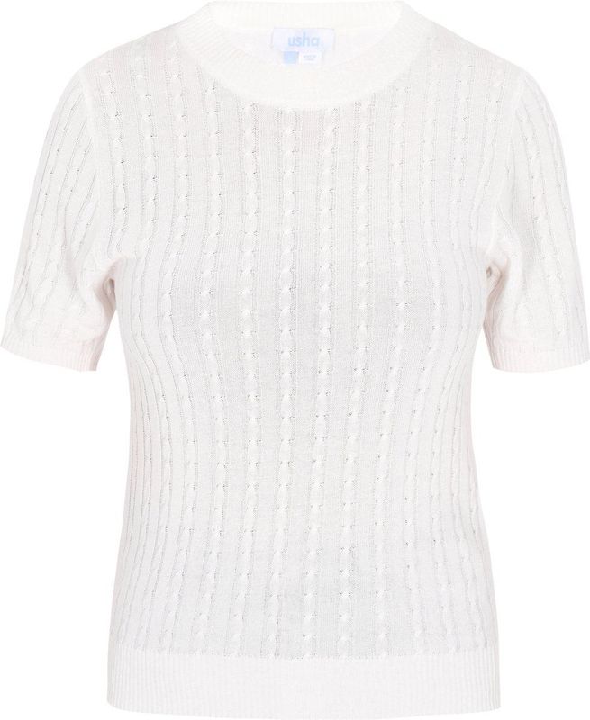 Usha - Sweater - Regular Fit - Korte Mouwen