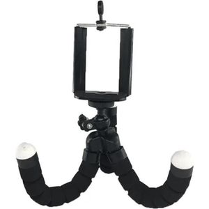 Flexible Octopus Bubble Tripod houder - Zwart