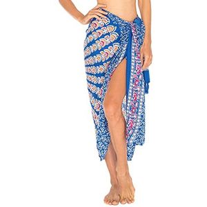 Lange Strand Sarong Wikkels voor Vrouwen - Ademend, Veelzijdig en Stijlvol