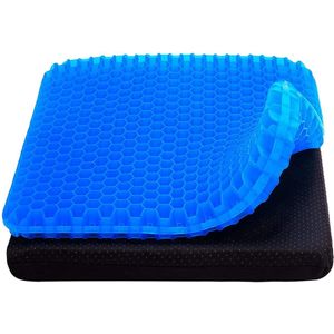 Unyqoos ® Ergonomisch Comfort Gel Zitkussen voor Stuitbeenpijn en Ondersteuning