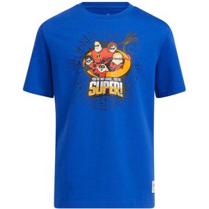 Adidas - Incredibles - T-shirt - Blauw - Korte Mouwen - Jongens