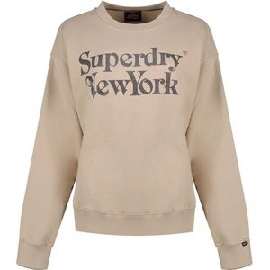 Superdry - Brand Mark Loose Fit - Sweatshirt - Beige