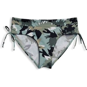 Esprit Hera Beach Bikini Broekje Maat 38 Dames Groen camouflage Slip