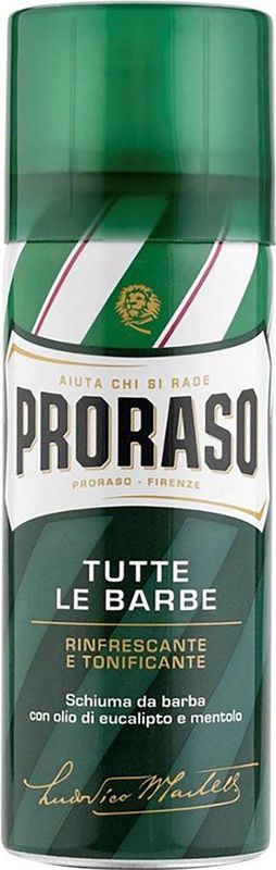 Proraso - Scheercrème Mousse - 50ml - Eucalyptus - Menthol