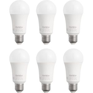 E27 LEDlamp warm wit 2700 K 1521 lm 14 W vervangt gloeilamp 140 W - stralingshoek 200 graden - A60 Edison lampen schroefbasis - 220 240 V - niet dimbaar - 6 stuks .