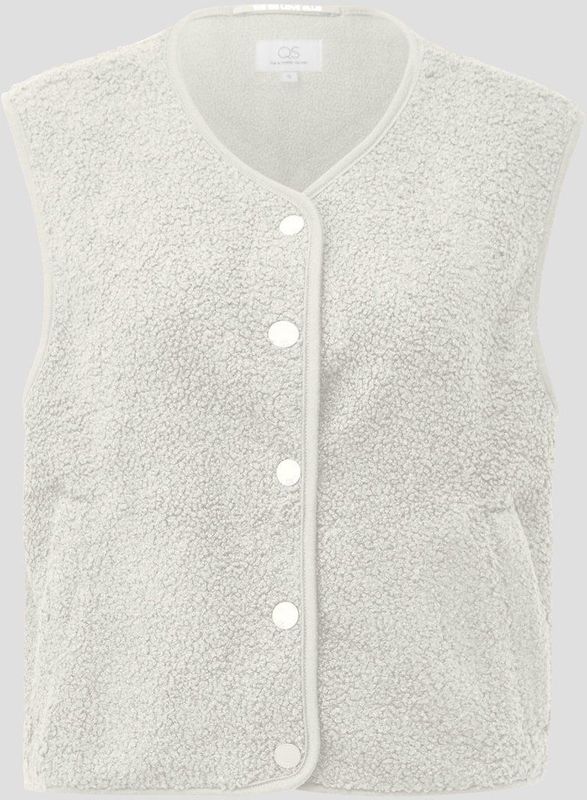 Q/S designed by - Dames Vest - Wit