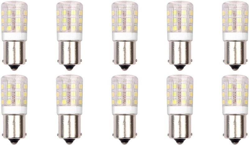 SPL - Ba15d - LED Lamp - Neutraal Wit - 3W - 250lm - LED Buislamp T18 - 10 Stuks
