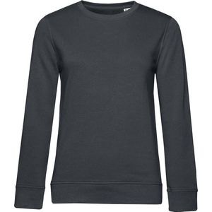 B&C Dames/dames Organic Sweatshirt (Asfalt)