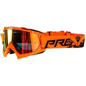 Crossbril VISION ORANJE IRIDIUM van MOTOBLOUZ