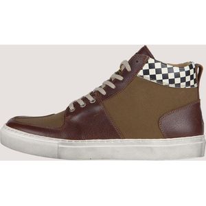 Helstons Grandprix Leather Armalith Tan Khaki Shoes 46 - Maat - Laars