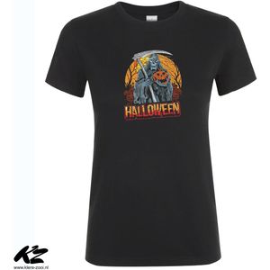 Klere-Zooi - Magere Hein - Halloween 2023 - Dames T-Shirt - M