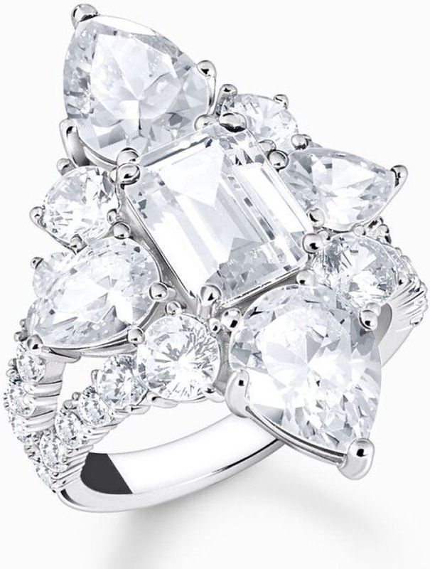 Thomas Sabo - TR2441-051 - Ring - Wit - 925er Zilver