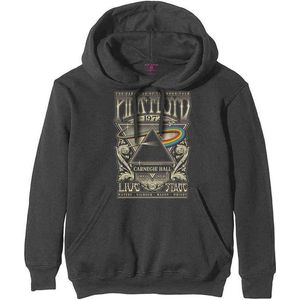 Pink Floyd - Carnegie Hall Poster Hoodie/trui - XXL - Grijs