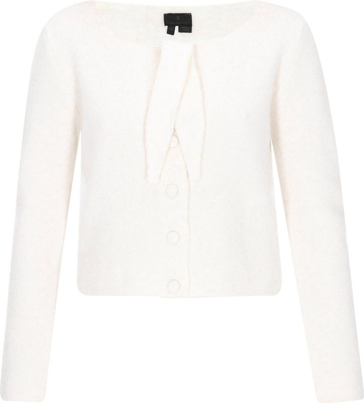 DreiMaster Klassik Gebreid vest  offwhite