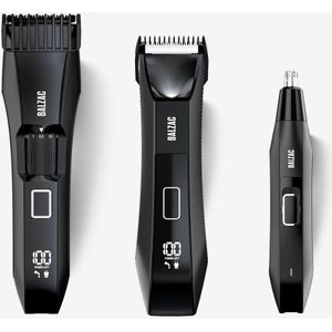 BALZAC® Triple Set - Bodygroomer mannen, Neustrimmer & Baardtrimmer - Manscaped - Body Trimmer Heren - Waterdicht