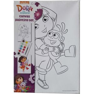 Dora Canvas Painting Set