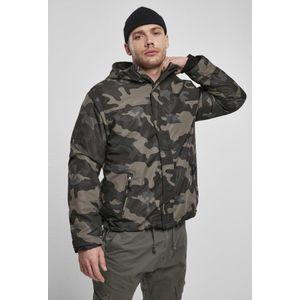 Brandit - Frontzip Windbreaker jacket - 6XL - Zwart/Bruin