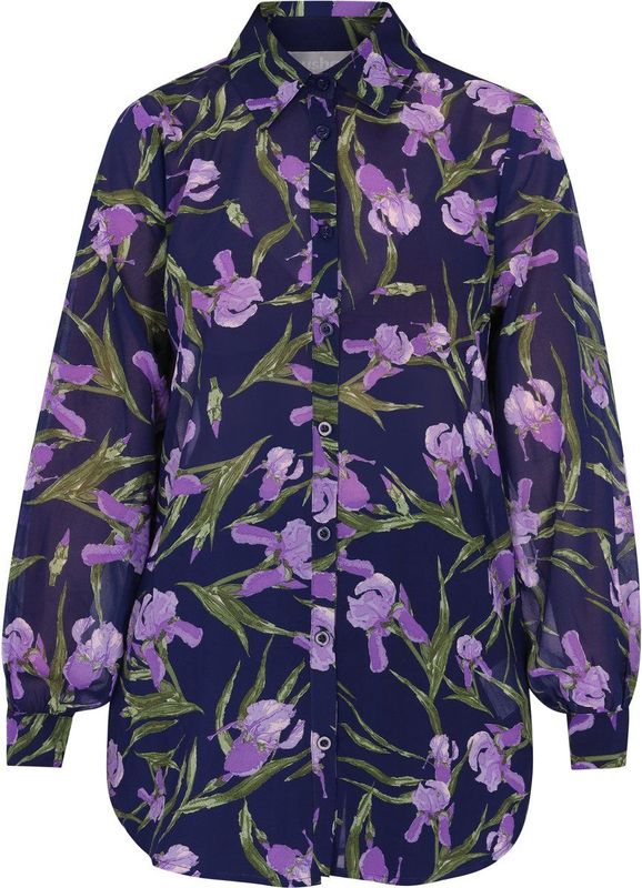 usha - Blouse - Pastel - Korte Mouwen