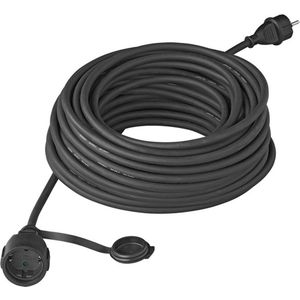 ProPlus Verlengkabel - 25 meter - 3 x 1.5 mm² - Zwart - Binnengebruik