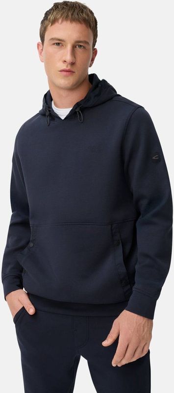 camel active fleXXXactive® Hoody met verstelbare capuchon - Maat menswear-M - Marineblauw