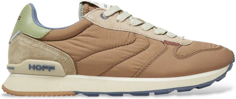 HOFF - 22517005 - Trailrunningschoenen - Bruin - Leer - Plat - Veters