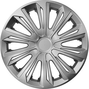 NRM Strong - Wieldoppen - 15 inch Set van 4 stuks - Zilver