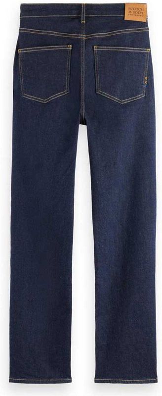Scotch & Soda Dames Core Sky Straight Fit Clean Blue Jeans, Clean Blue 1419, 24W x 30L
