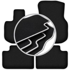 CARLUX-SILVER automatten voor: BMW iX3 G08 SUV (2021-)