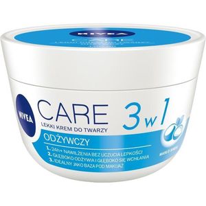 Nivea - Care 3In1 Nourishing Lightweight Face Cream 100Ml