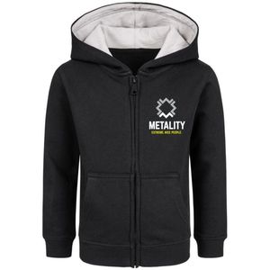 Metality Logo Jongens & meisjes Kinder vesten - zwart - 92