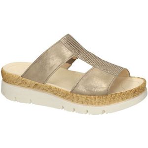 Gabor -Dames - brons - slippers & muiltjes - maat 40