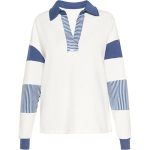 usha - Casual Knit Collection - Sweatshirt - V-hals - Lange Mouwen