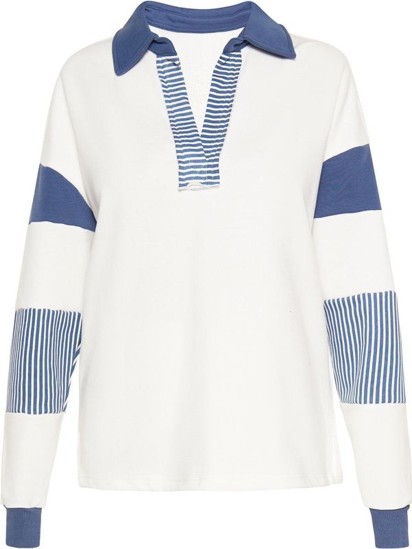 usha - Casual Knit Collection - Sweatshirt - V-hals - Lange Mouwen