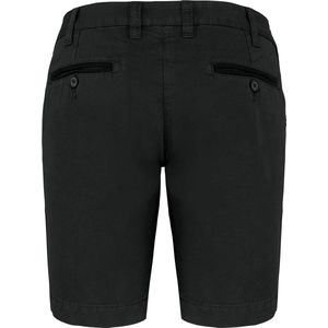 Bermuda/Short Dames 44 NL (46 FR) Kariban Washed Charcoal 100% Katoen