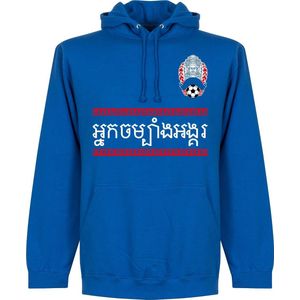 Cambodia Team Hoodie - Blauw - S