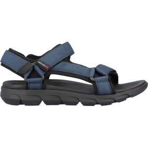 Rieker Sandaal 20802-15 Zwart Blauw