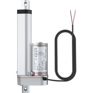 Justech Adjustable Drive Door Opener Linear Actuator Motor 12v DC 1500N 50mm - Power Door Opener