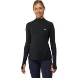 DANISH ENDURANCE - Workout Shirt - Zwart - Lange Mouwen - Dames - Zak met Rits - Reflecterende Details