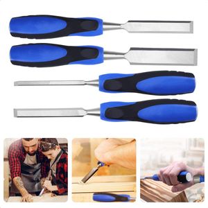 Beitelset Houtbewerking - Houtbeitelset - Beitels voor Hout - Carbonstaal - Anti-slip Handvat - 6-25mm - Inclusief EBOOK