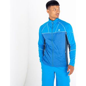 De Dare2B Reformed II Core Stretch fleece met volledige rits - heren - gerecycled - sneldrogend - Blauw