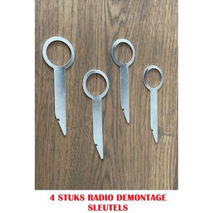 Radio Autoradio Demontage Sleutel Gereedschap Audi Ford Seat Skoda Volkswagen Tool Removal Verwijderen