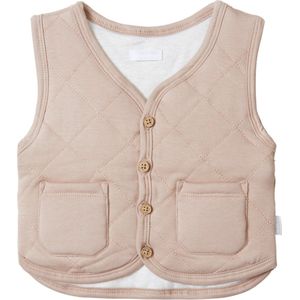 Noppies Boys Indoor Jacket Byrdstown Sleeveless Jongens Jas - Warm Taupe - Maat 62