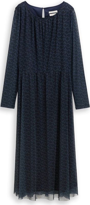 Tom Tailor Midi-meshjurk met patroon