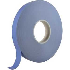 HPX dubbelzijdig tape 25mm x 25 meter wit (KT2525)