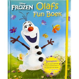 Disney Frozen - Olafs fun boek - Op avontuur met sneeuwpop Olaf in dit vriendenboek - speelboek