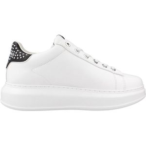 KARL LAGERFELD KAPRI STUD ZIP LO LACE Wit 36 EU