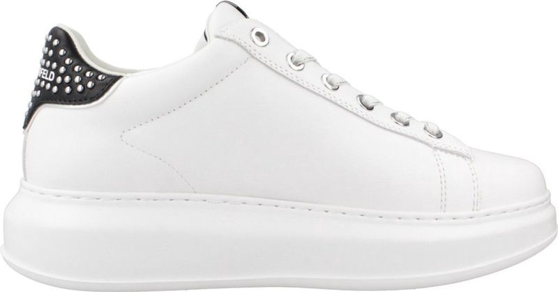 Karl Lagerfeld - Kapri Stud ZIP LO - Sneakers - Wit