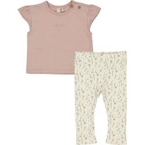 Levv meisjes baby kledingset: T-shirt en broekje maat 80