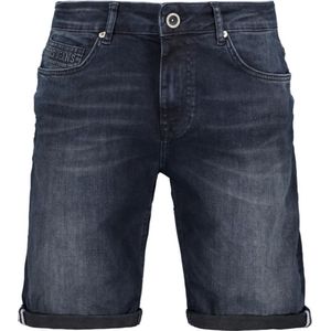Cars Jeans - TRANES SHORT DENIM - BLUE BLACK - Mannen - Maat XXL