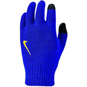 Nike Knitted Tech and Grip Sporthandschoenen Kids - Maat L/XL - Blauw